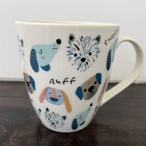 PFALTZGRAFF dog mug cup Ruff Sniff Yip blue